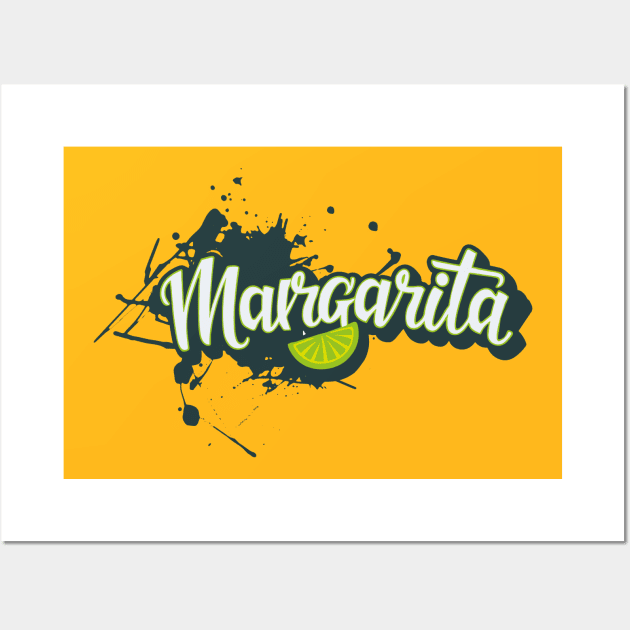 National Margarita Day – February Wall Art by irfankokabi